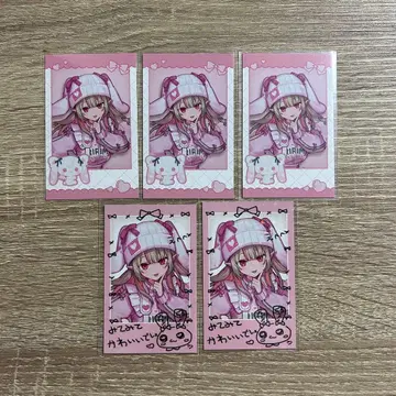 니지산지 Angelic Dream 폴라로이드풍 카드 마카이노 리리무