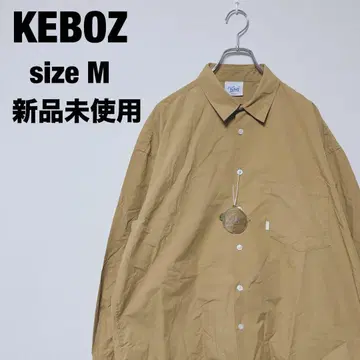 KEBOZ 레어 사이즈 긴팔 셔츠 M 미사용 새상품 베이지