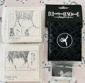 DEATHNOTE 데스노트 코스터 지갑 아크릴 블록