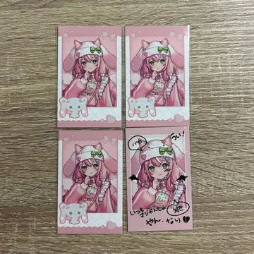 니지산지 Angelic Dream 폴라로이드풍 카드 얀 나리