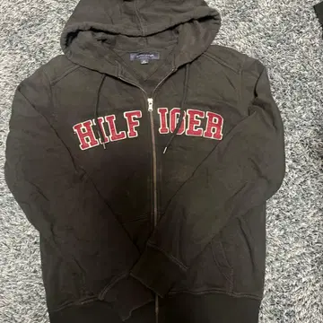 TOMMY HILFIGER 블랙 후드티