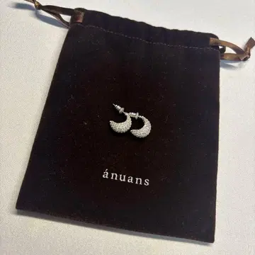 anuans 아뉴앙스 스톤 미니 후프 귀걸이