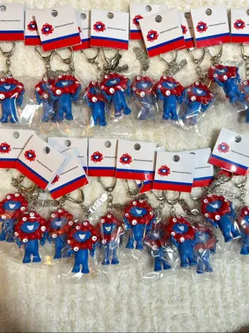 오사카 간사이 만박 EXPO2025 미야쿠미야쿠 입체 PVC 키링 1개