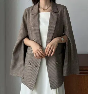 Louere 2way 슬릿 슬리브 테일러드 자켓