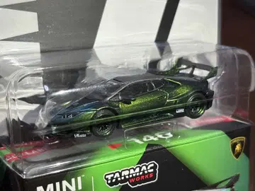 TSMMODEL MINI GT LBWK 우라칸 매직 그린 한정판