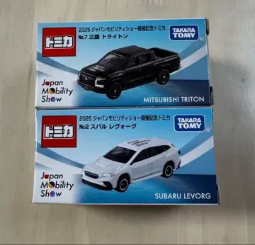 재팬 모빌리티 쇼 2025 토미카 (레보그 롸이톤) 2대 세트