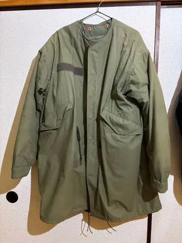 카키 모즈 코트 밀리터리 코트 프릭스스토어