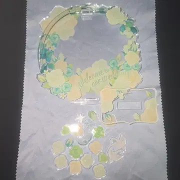 커스터매니아 웰컴보드 내추럴