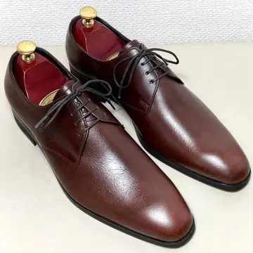 미사용 PERSON'S FOR MEN 플레인토 브라운 24.5 가죽 신발