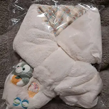 새상품 미사용 더피&프렌즈 원더풀 키친 젤라토니 머플러