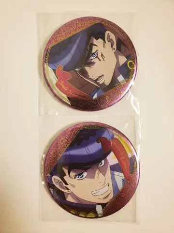 죠죠의 기묘한 모험 JOJO 10주년 기념전 캔뱃지 히가시카타 죠스케