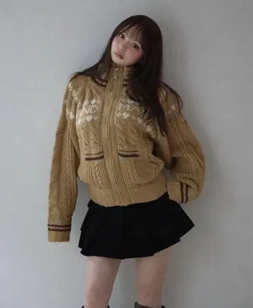 Mary knit cowichan camel