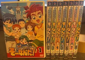 오모이킷찌 과학 어드벤처 소-난다! 1-8권 DVD 전권 세트