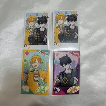 니지산지 Oriens 우사미 리토 사에키 잇테츠 폴라로이드풍 카드