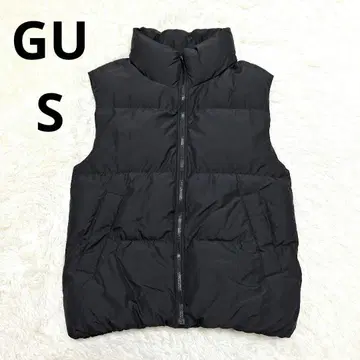 GU 히트 패디드 베스트 오버 사이즈 블랙 S