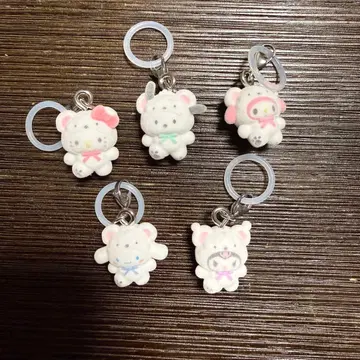 산리오 캐릭터즈 메지루시 액세서리 포근포근 스노우