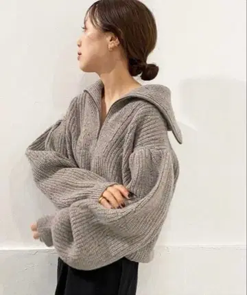 plage MIX 카타아제 집 하이넥 풀오버