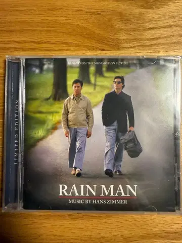 RAIN MAN 사운드트랙 한정판