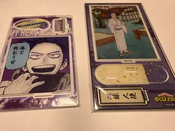 나의 히어로 아카데미아 신소 히토시 명장면 디오라마 피규어 아크릴 스탠드