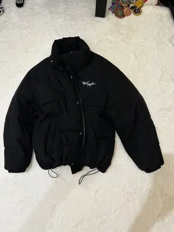 GONZ 97 Mark Gonzales 다운 자켓 블랙