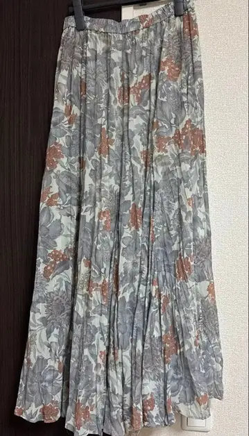 코코딜 플라워 롱 스커트