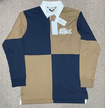 라코스테 피케 셔츠 컬러 블록 라거 셔츠 남성용