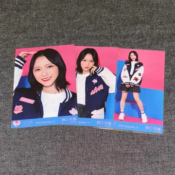 노구치 이오리 5주년 바시티 자켓 의상 컴프 브로마이드 이코러브