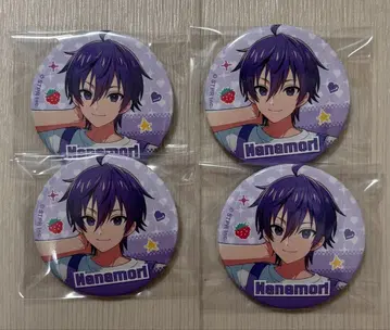 스토푸리 나나모리. 군 캔뱃지 4개 세트