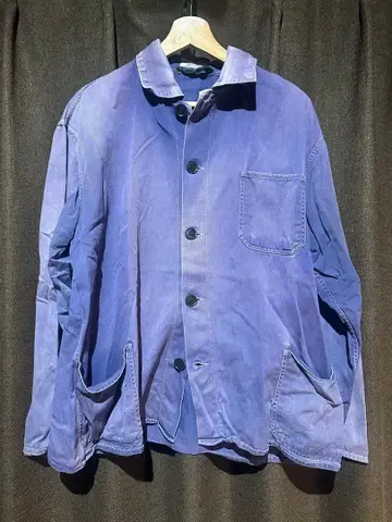 보라색 100% 코튼 커버올