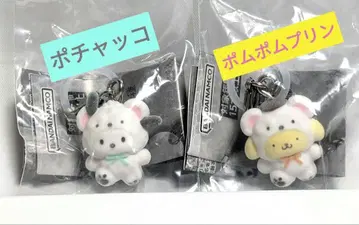 산리오 메지루시 액세서리 후와후와 스노우 포차코 폼폼푸딩