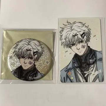 사카모토 데이즈 데코라팝 스러 유즈키 캔뱃지 특전 2개 세트