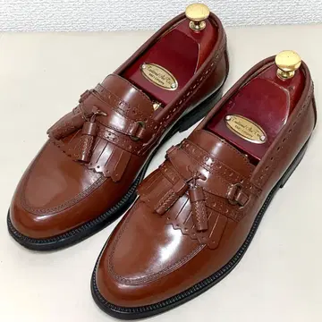 KING'S 태슬 로퍼 브라운 24.5EEE 캐주얼 가죽 신발