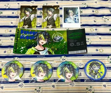 이하 라이 AGF 캔뱃지 홀로그램 카드 하프애니 고베 폴라로이드 칵테일