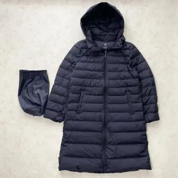 XL 사이즈 UNIQLO 다운 코트 울트라 라이트 다운 후드 탈부착 가능