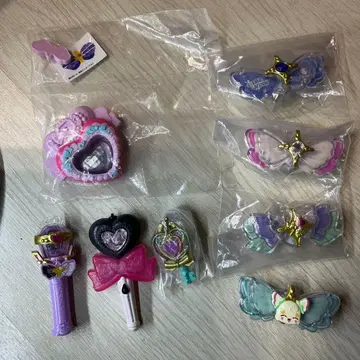 너와 아이돌 프리큐어 가챠가챠 8종 세트