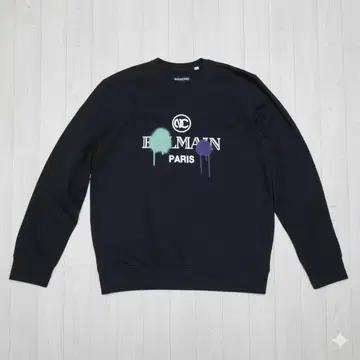 NO COMMENT PARIS 맨투맨 속기모 L 트레이닝복 블랙