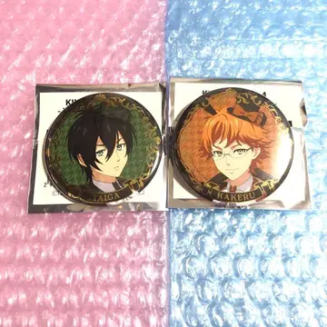 킨츠아 애니메이트 카페 캔뱃지 타이가 쥬오인 카케루 세트 아니카페
