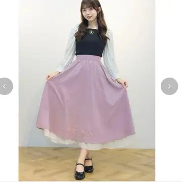 시마무라 오로라 공주 브라이애로우즈 상의 스커트 세트