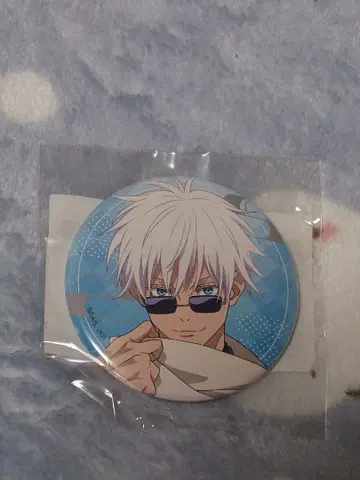 주술회전 마루쿠지 일본 의류 스타일 캔뱃지 고죠 사토루