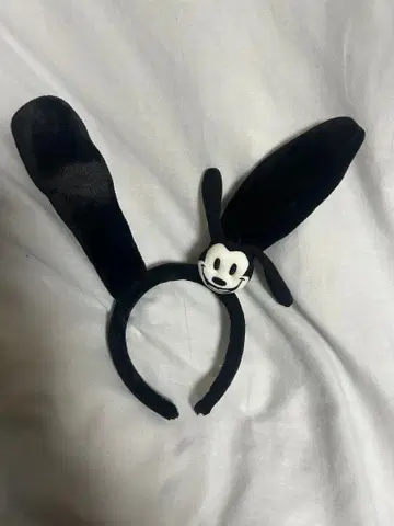 오즈왈드 토끼 귀 머리띠 블랙 (아리하라 미유키 착용)