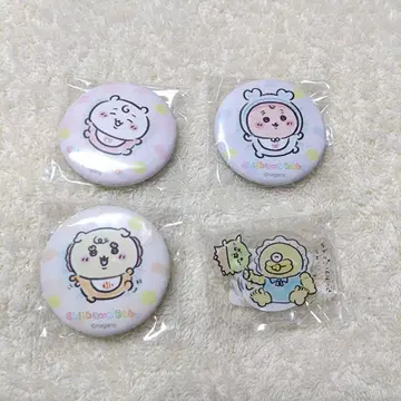 미개봉 새상품 치이카와 baby 오넨네 캔뱃지 아크릴 스탠드 4개 세트