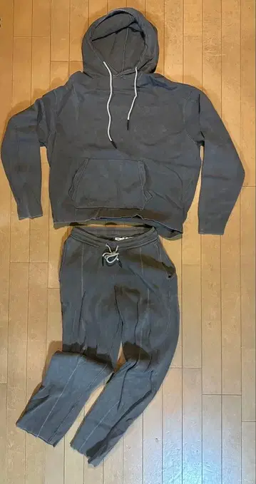 ZARA 니트 후디 조거 팬츠 셋업