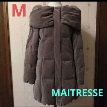 MAITRESSE 그레이 다운 코트 M 사이즈