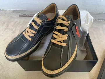 Bobson 레더 스니커즈 천연 가죽 밥슨 네이비