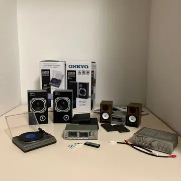 ONKYO 온쿄 오디오 미니어처 컬렉션 전 5종 세트