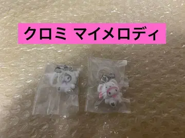 산리오 메지루시 액세서리 복슬복슬 스노우 플로키 쿠로미 마이멜로디