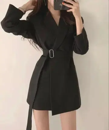 cammie 테일러드 자켓 코트