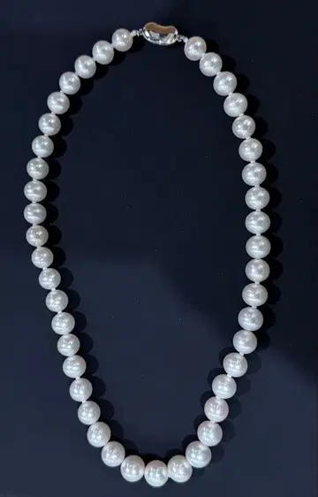담수 진주 목걸이 8.5-9.7mm