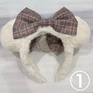 디즈니 크리스마스 2024 리루린린 머리띠 패치 새상품