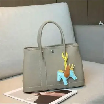 가든파티 그레이 토트백